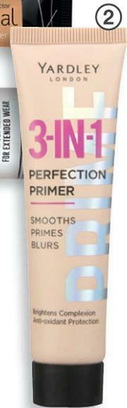 Dis-Chem Yardley 3 In 1 Perfection Primer offer
