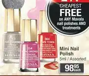 Mavala Mini Nail Polish Assorted-5ml Each