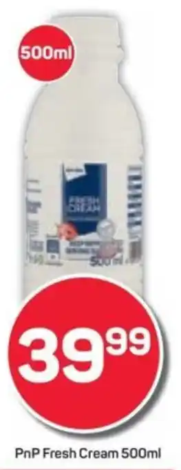 Pick n Pay Hypermarket PnP Fresh Cream offer