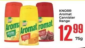 Elite Cash & Carry KNORR Aromat Cannister Range offer
