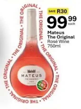 Liquor City Mateus The Original Rosé Wine offer