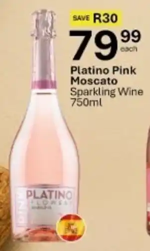 Liquor City Platino Pink Moscato Sparkling Wine offer