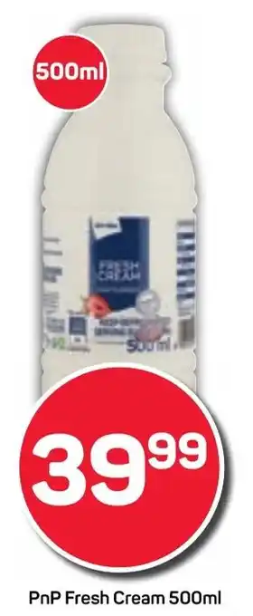 Pick n Pay PnP Fresh Cream offer