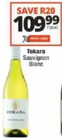 Checkers Tokara Sauvignon Blanc offer
