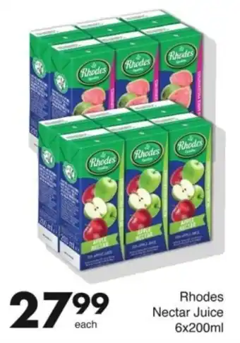 Save Rhodes Nectar Juice offer