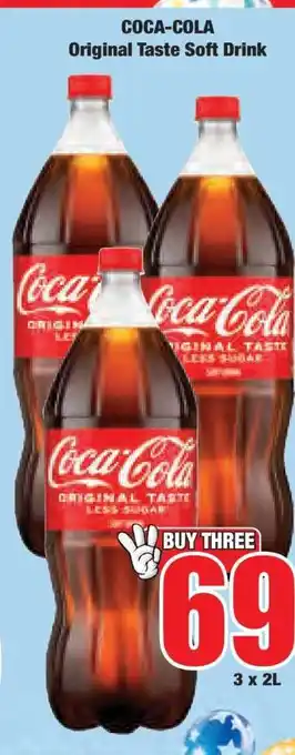 Boxer COCA-COLA Original Taste Soft Drink offer