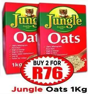 Supa Store Jungle Oats-1kg offer