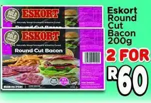Supa Store Eskort Round Cut Bacon 200g offer