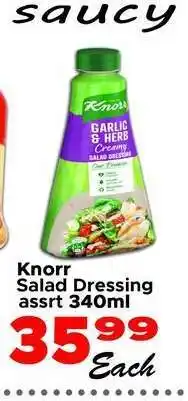Supa Store Knorr Salad Dressing offer