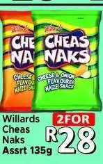 Supa Store Willards Cheas Naks offer