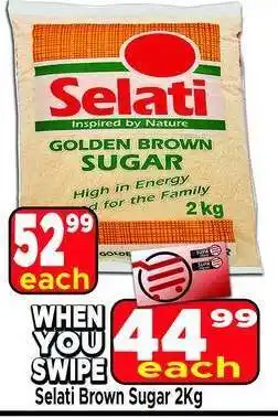 Supa Store Selati Brown Sugar-2Kg offer