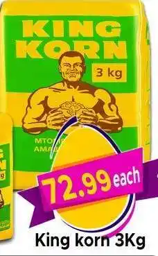 Supa Store King Korn 3Kg offer