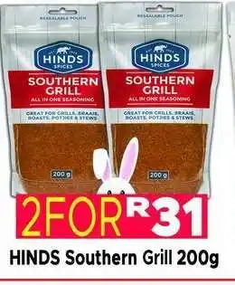 Supa Store HINDS Southern Grill 200g offer