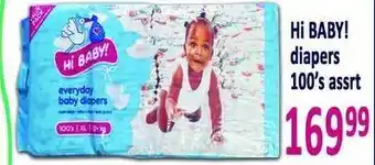 Supa Store Hi BABY! diapers offer