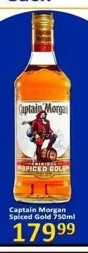 Supa Store Captain Morgan Spiced Gold 750ml offer