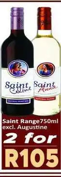 Supa Store Saint Range 750ml offer