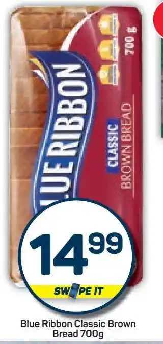 Pick n Pay Hypermarket BLUE RIBBON CLASSIC BROWN BREAD 700g offer