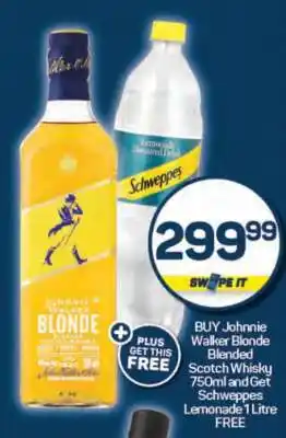 Pick n Pay Johnnie Walker Blonde Blended Scotch Whisky 750ml offer