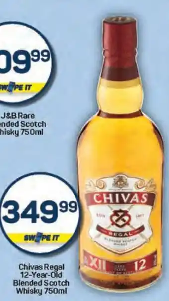 Pick n Pay Chivas Regal 12-Year-Old Blended Scotch Whisky 750ml offer