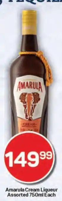 Pick n Pay Amarula Cream Liqueur Assorted 750ml Each offer