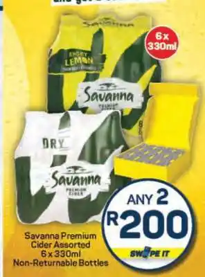Pick n Pay Savanna Premium Cider Assorted offer