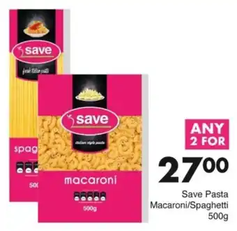 Save Save Pasta Macaroni Spaghetti offer