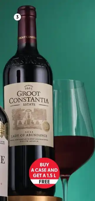 Makro’s liquor GROOT CONSTANTIA Lady Of Abundance offer
