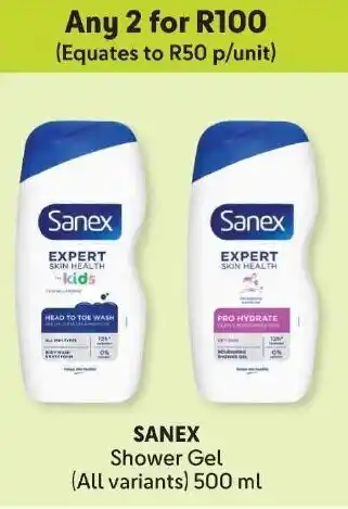Makro SANEX Shower Gel offer