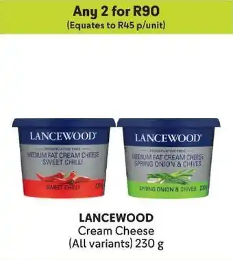 Makro LANCEWOOD Cream Cheese offer