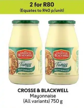 Makro CROSSE & BLACKWELL Mayonnaise offer