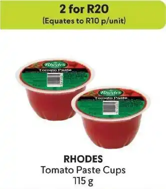 Makro RHODES Tomato Paste Cups offer