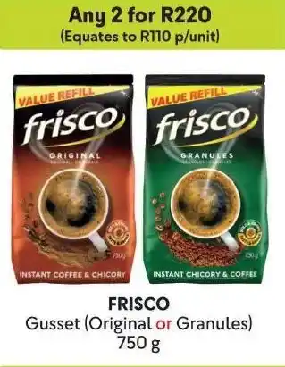 Makro FRISCO Gusset (Original or Granules) offer