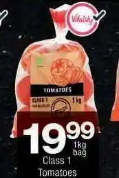 Checkers CLASS 1 TOMATOES offer