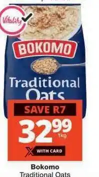 Checkers BOKOMO Traditional Oats offer