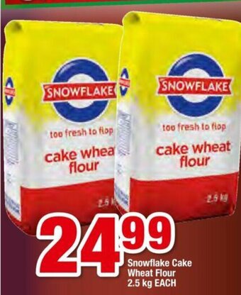 OK Foods Snowflake Cake Wheat Flour 2.5kg each offer
