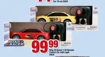 OK Foods King of Speed 1:18 Remote Control Car with Light each offer