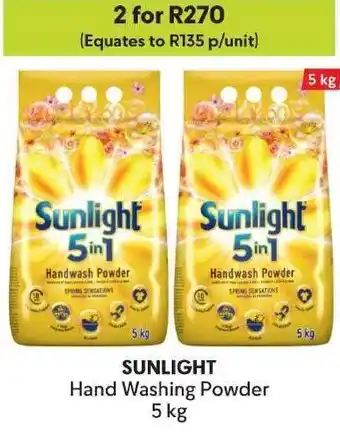 Makro SUNLIGHT Hand Washing Powder offer