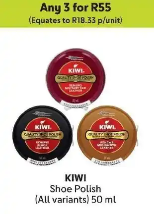 Makro KIWI Shoe Polish offer
