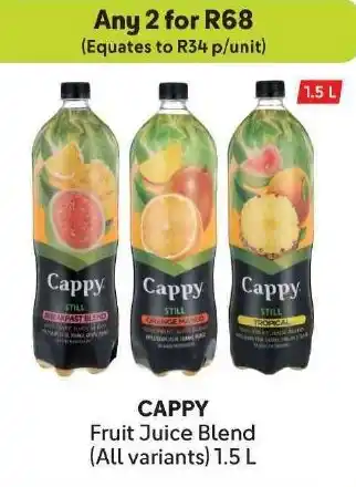 Makro CAPPY Fruit Juice Blend offer