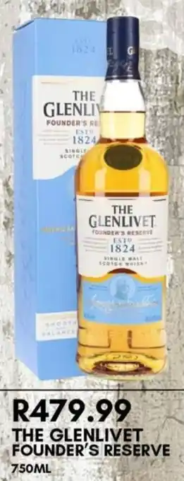 Prestons The glenlivet founder's reserve offer