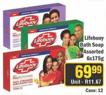 J&E Cash and Carry Lifebuoy Bath Soap Assorted offer
