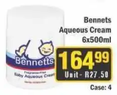 J&E Cash and Carry Bennets Aqueous Cream offer