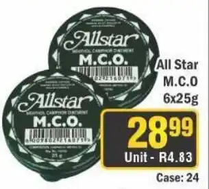 J&E Cash and Carry All Star M.C.O offer