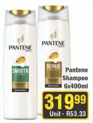 J&E Cash and Carry Pantene Shampoo offer
