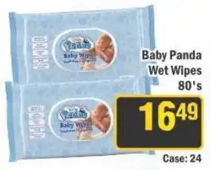 J&E Cash and Carry Baby Panda Wet Wipes offer