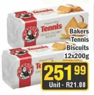 J&E Cash and Carry Bakers Tennis Biscuits offer