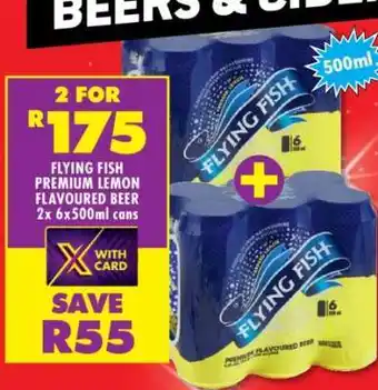 Shoprite FLYING FISH PREMIUM LEMON FLAVOURED BEER offer