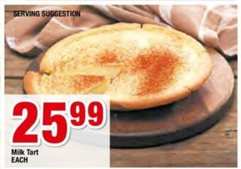 OK Foods Milk Tart each offer