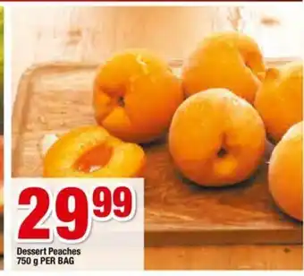 Dessert Peaches 750g per bag