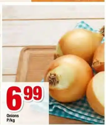 OK Foods Onions p/kg offer